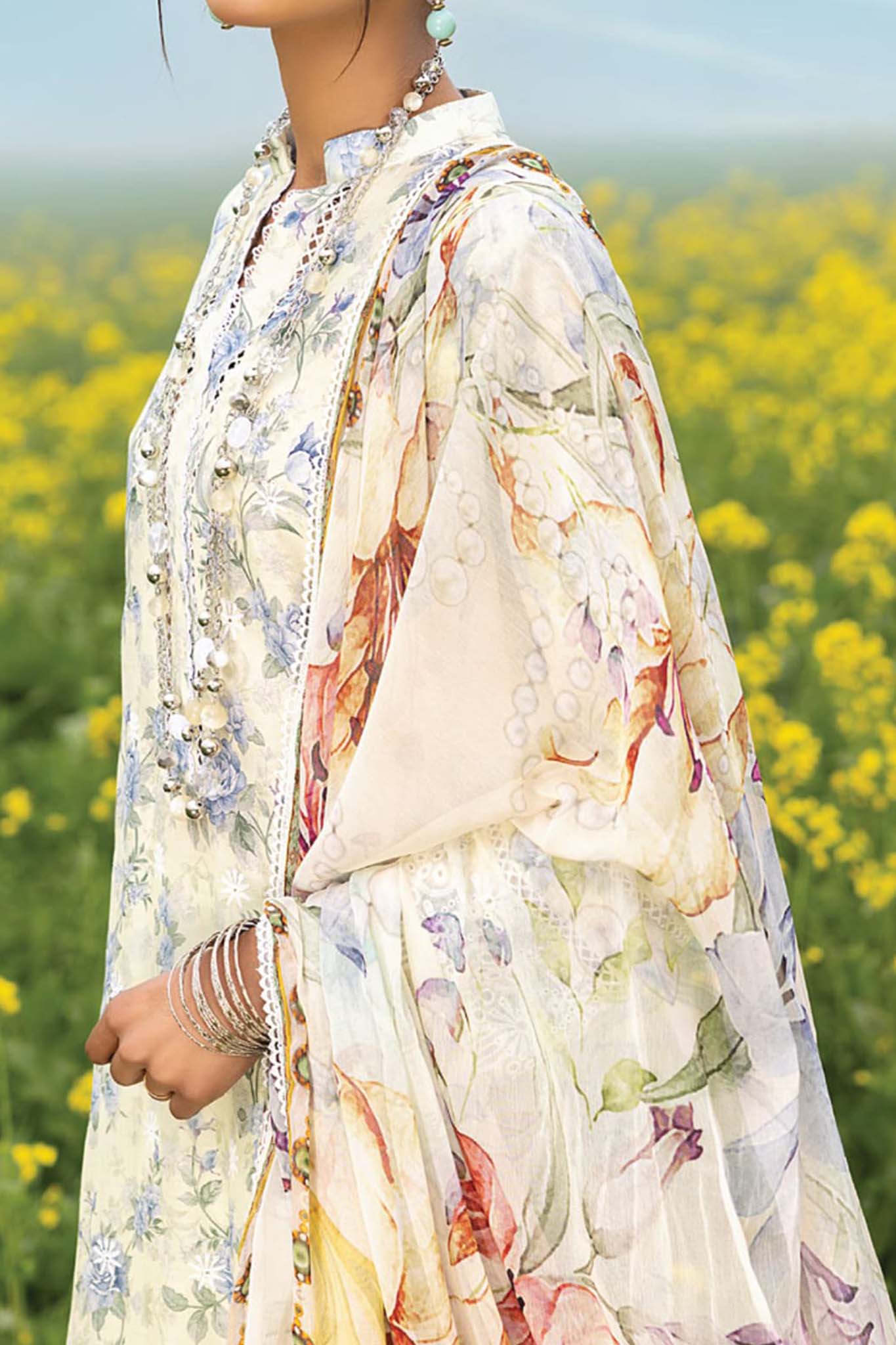 Sarson by Adan's Libas Unstitched 3 Piece Spring Summer Lawn Collection'2023-SA-10