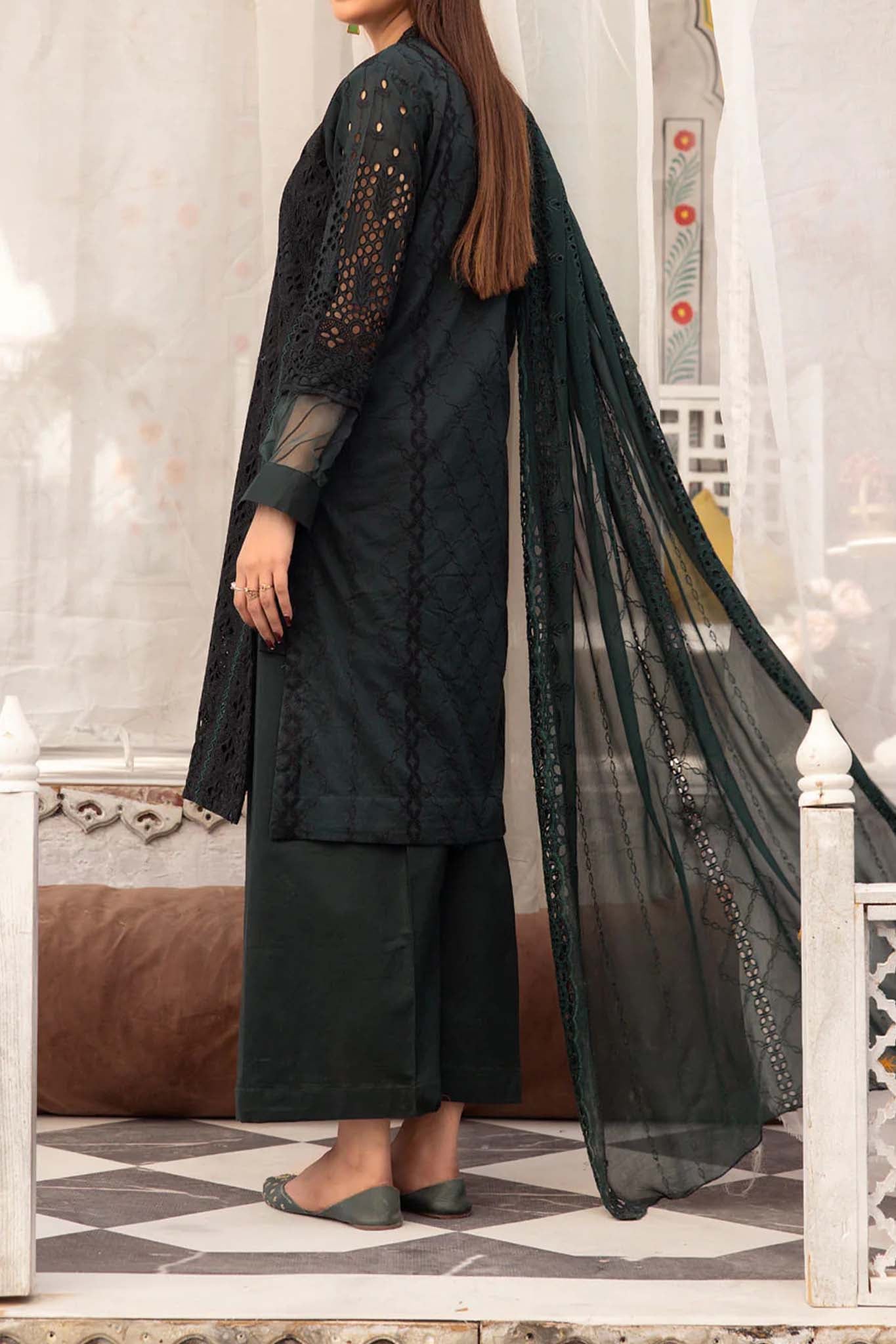 Suhana by Johra Unstitched 3 Piece Festive Chikankari Lawn Collection'2023-JH-282