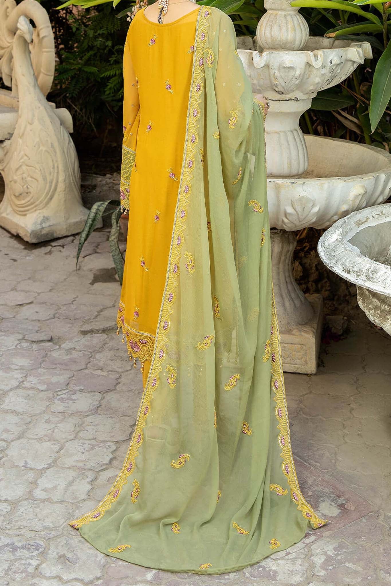 De Lambent Majestic by Imrozia Unstitched 3 Piece Chiffon Collection'2023-M-39-Lia