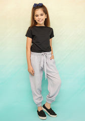 Ochre Clothing Bottoms Collection'2025-Cotton Crepe Jogger Pants