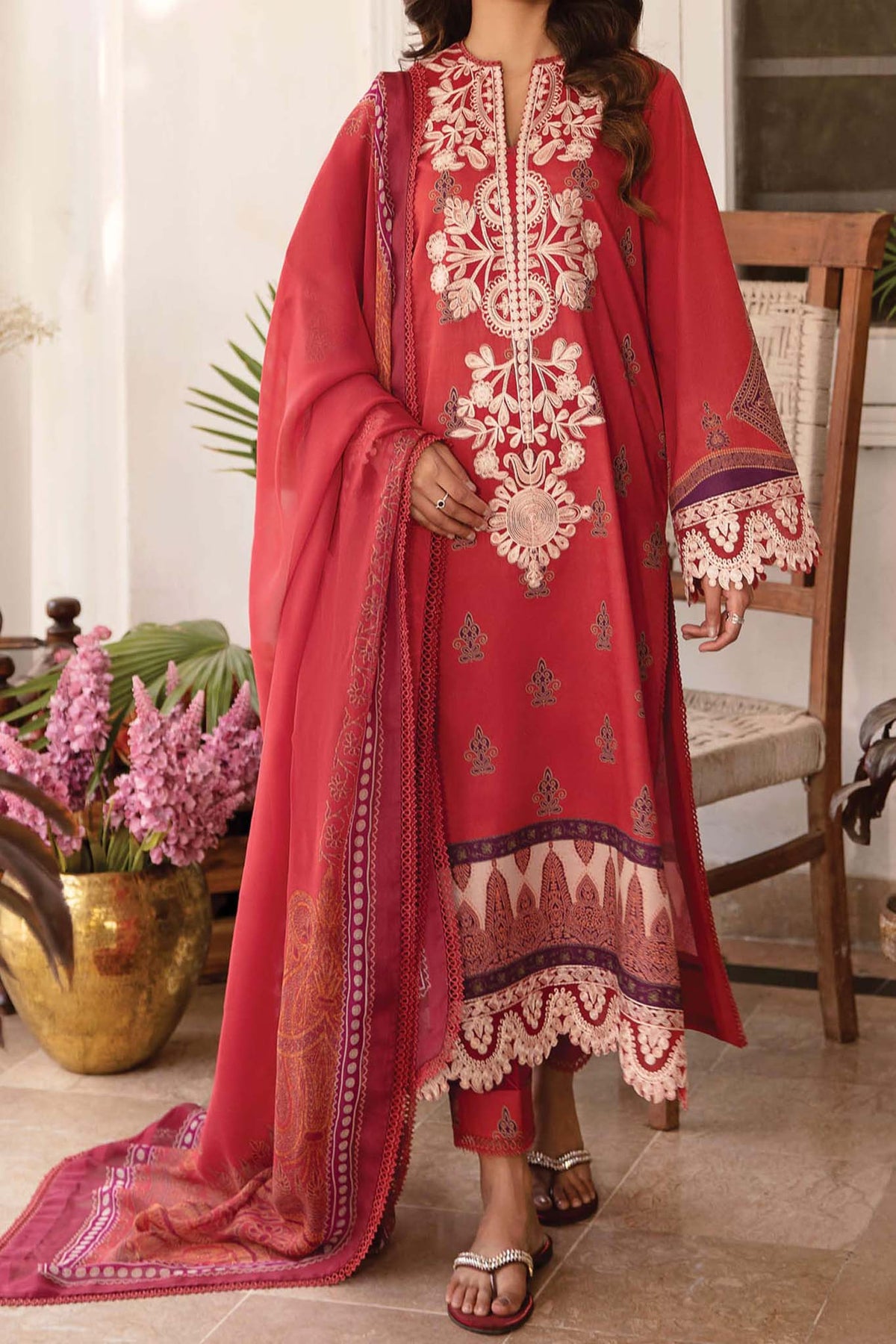 Rangreza by Afrozeh Unstitched 3 Piece Spring Summer Collection'2023-04-Elayne