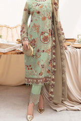 Chevron by Ramsha Unstitched 3 Piece Chiffon Vol-07 Collection'2023-A-710