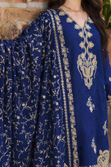 Noor by Saadia Asad Unstitched 3 Piece Luxury Winter Shawl Collection'2023-D-10
