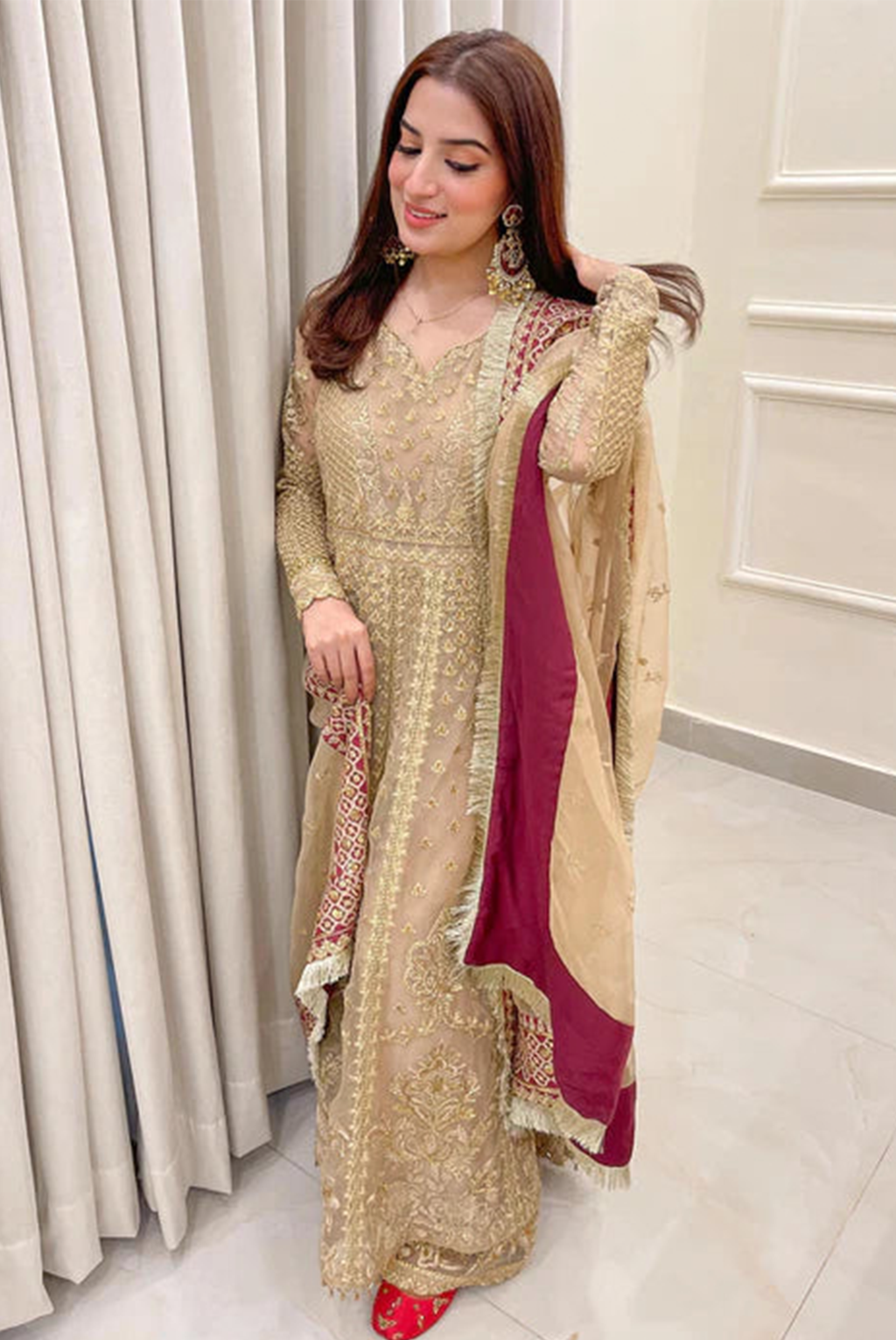 Meeral Luxe Unstitched 3 Piece Formals Collection'2025-Meeral - Raqs - Meeral Luxe