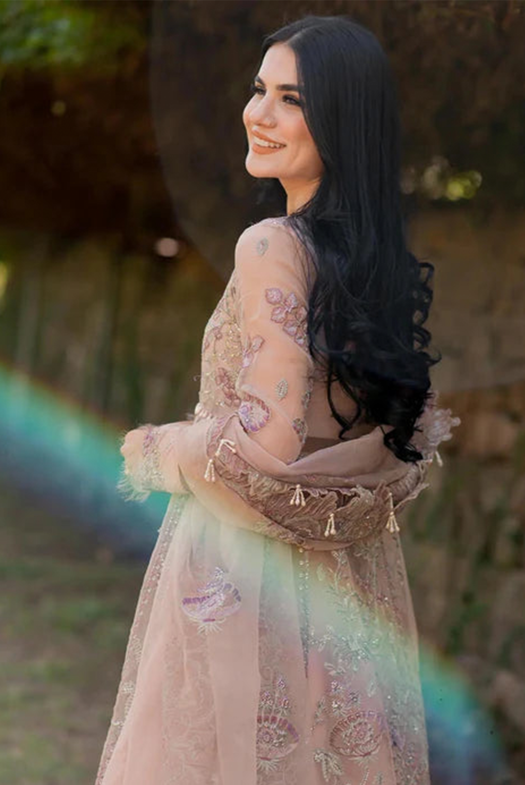 Meeral Stitched 3 Piece Luxury Formals Pret Collection'2025-Zaira - MS-23-D005 - Meeral Luxe
