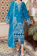 Nuray e Nazar by Parishay Unstitched 3 Piece Eid Lawn Collection'2023-NEE-02