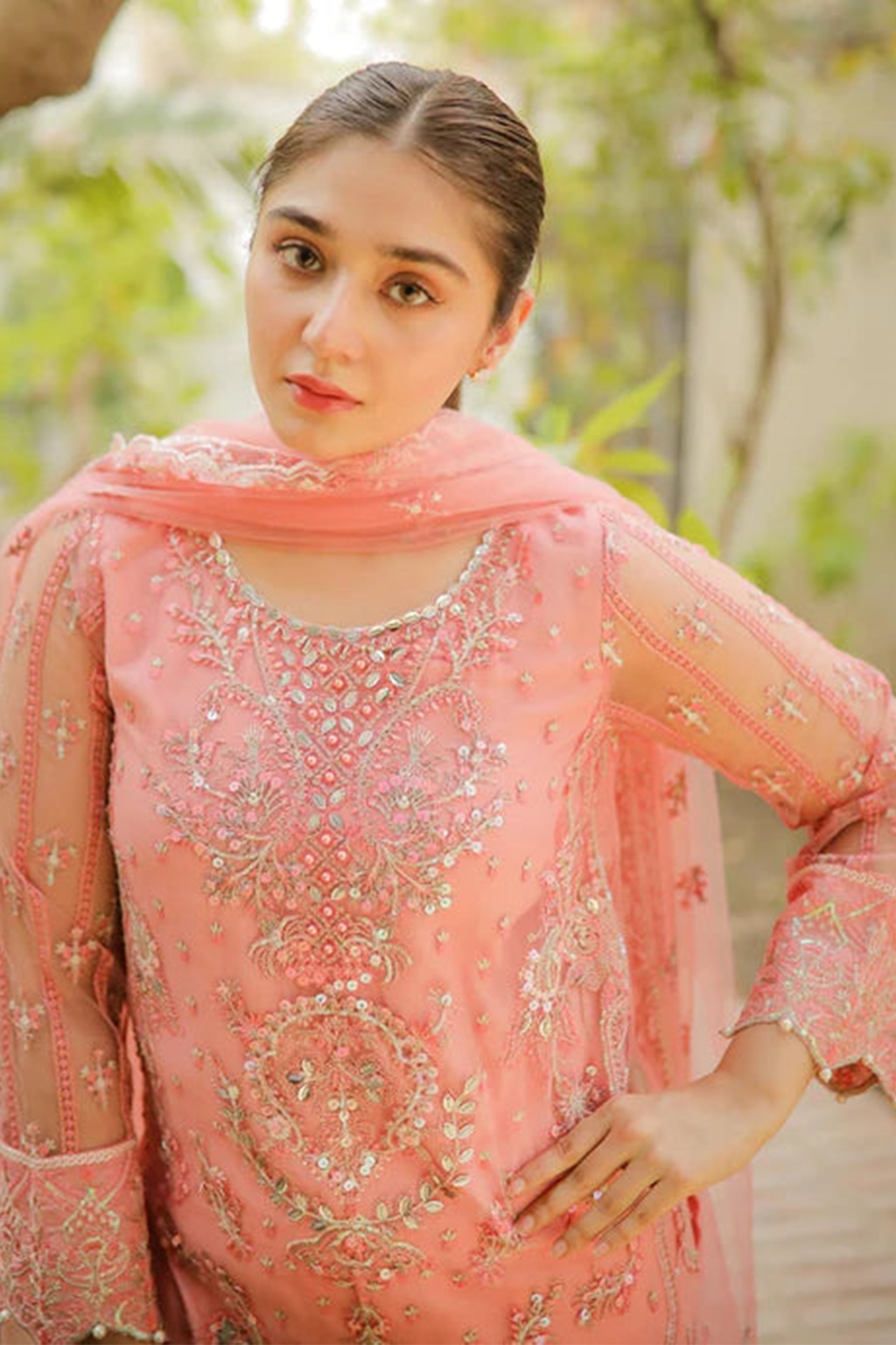 Meeral Luxe Unstitched 3 Piece Formals Collection'2025-Meeral - ML-LUX22V2-16 Leyla - Meeral Luxe