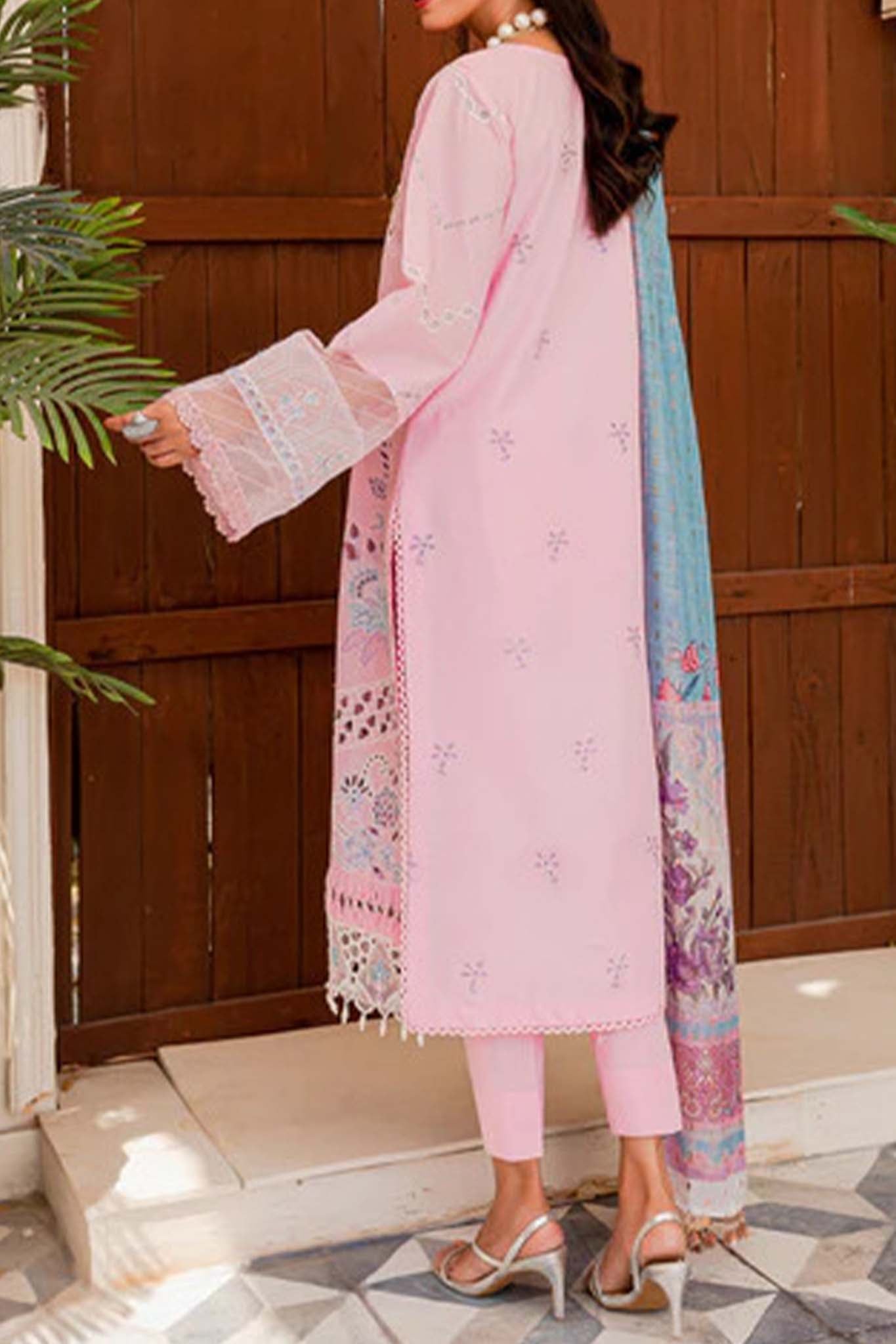 Nuray e Nazar by Parishay Unstitched 3 Piece Eid Lawn Collection'2023-NEE-08