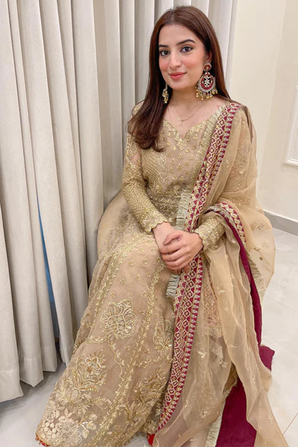 Meeral Luxe Unstitched 3 Piece Formals Collection'2025-Meeral - Raqs - Meeral Luxe