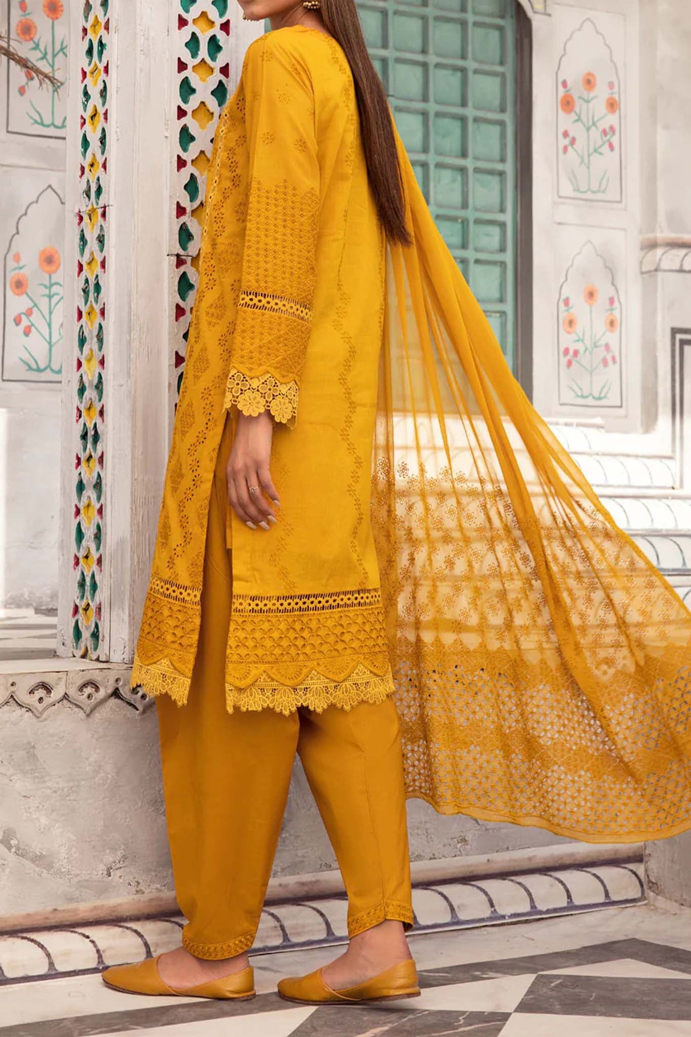 Suhana by Johra Unstitched 3 Piece Festive Chikankari Lawn Collection'2023-JH-276