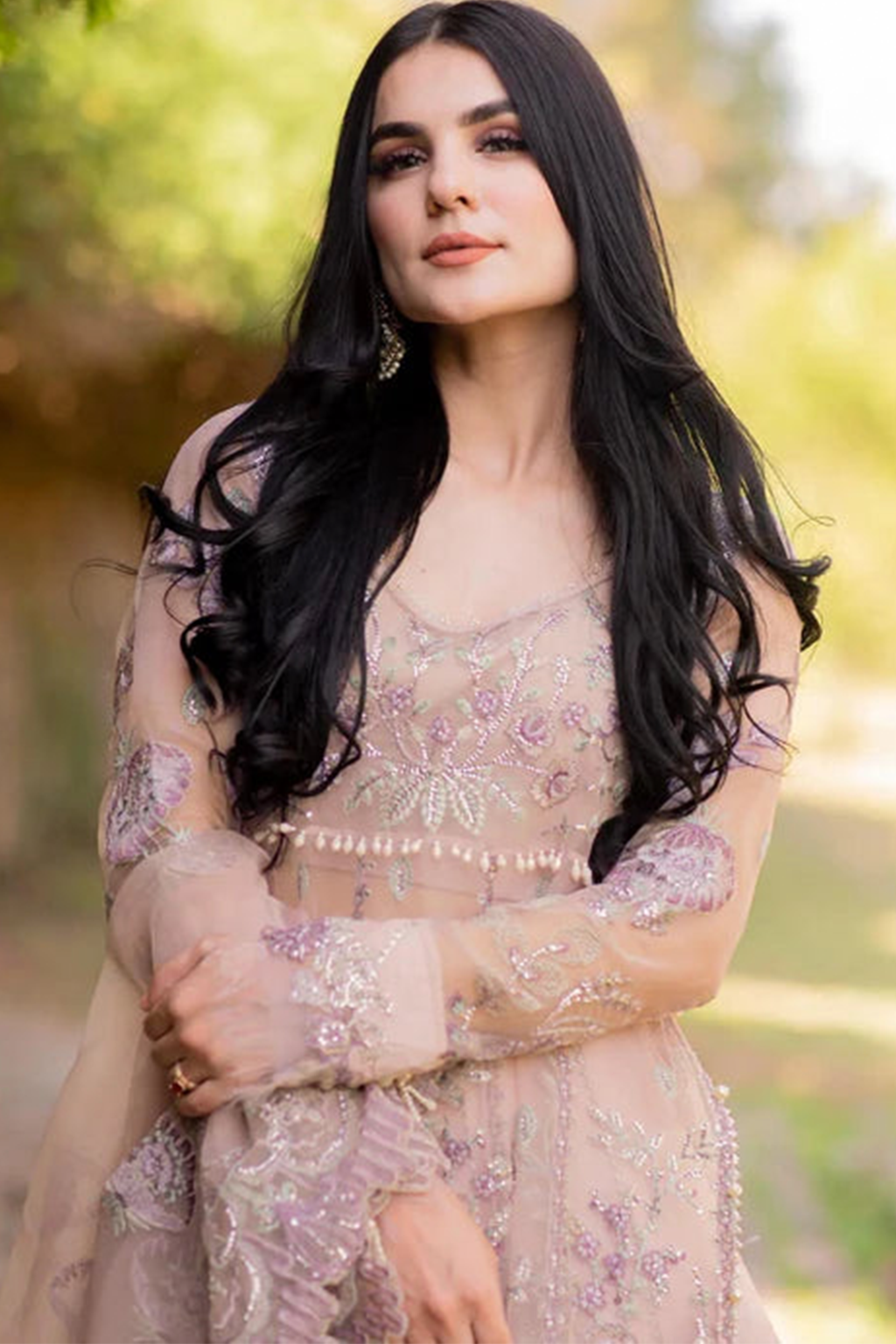 Meeral Stitched 3 Piece Luxury Formals Pret Collection'2025-Zaira - MS-23-D005 - Meeral Luxe
