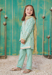 Ochre Clothing Cotton Printed 3 Pc Suit