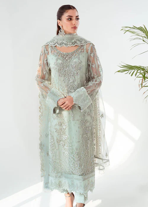 Meeral Stitched 3 Piece Luxury Formals Pret Collection'2025-Meeral - ML-LUX22V2-17 Kyra - Meeral Luxe