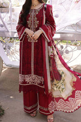 Elaf Unstitched 3 Piece Festive Chikankari Collection'2023-ECF-10