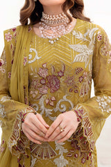 Chevron by Ramsha Unstitched 3 Piece Chiffon Vol-07 Collection'2023-A-706