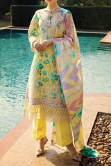 Elaf Prints Chikankari Unstitched 3 Piece Lawn Collection'2024-ECT-06-B