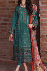 Noor by Saadia Asad Unstitched 3 Piece Luxury Winter Shawl Collection'2023-D-08