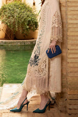 Voyage A Luxe by Maria B Unstitched 3 Piece Luxury Lawn Collection'2024-D-2414-B