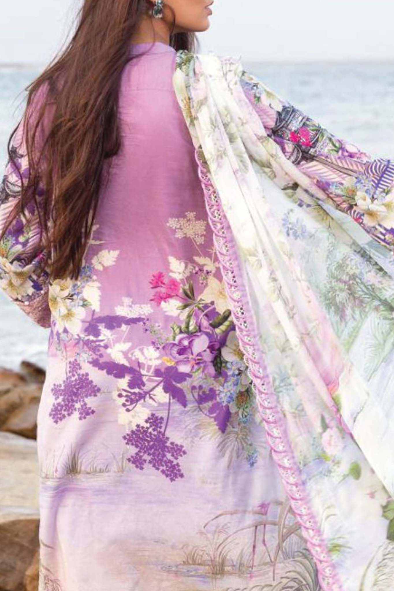 Elaf Unstitched 3 Piece Signature Emb Lawn Collection'2023-ESC-06-B