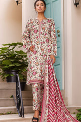 Bin Saeed Stitched 3 Piece Printed Cotton Vol-01 Collection'2025-WC-2377-Skin