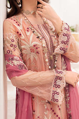 Chevron by Ramsha Unstitched 3 Piece Chiffon Vol-07 Collection'2023-A-702