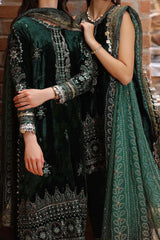 Noor by Saadia Asad Unstitched 3 Piece Luxury Winter Shawl Collection'2023-D-06