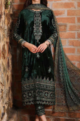 Noor by Saadia Asad Unstitched 3 Piece Luxury Winter Shawl Collection'2023-D-06