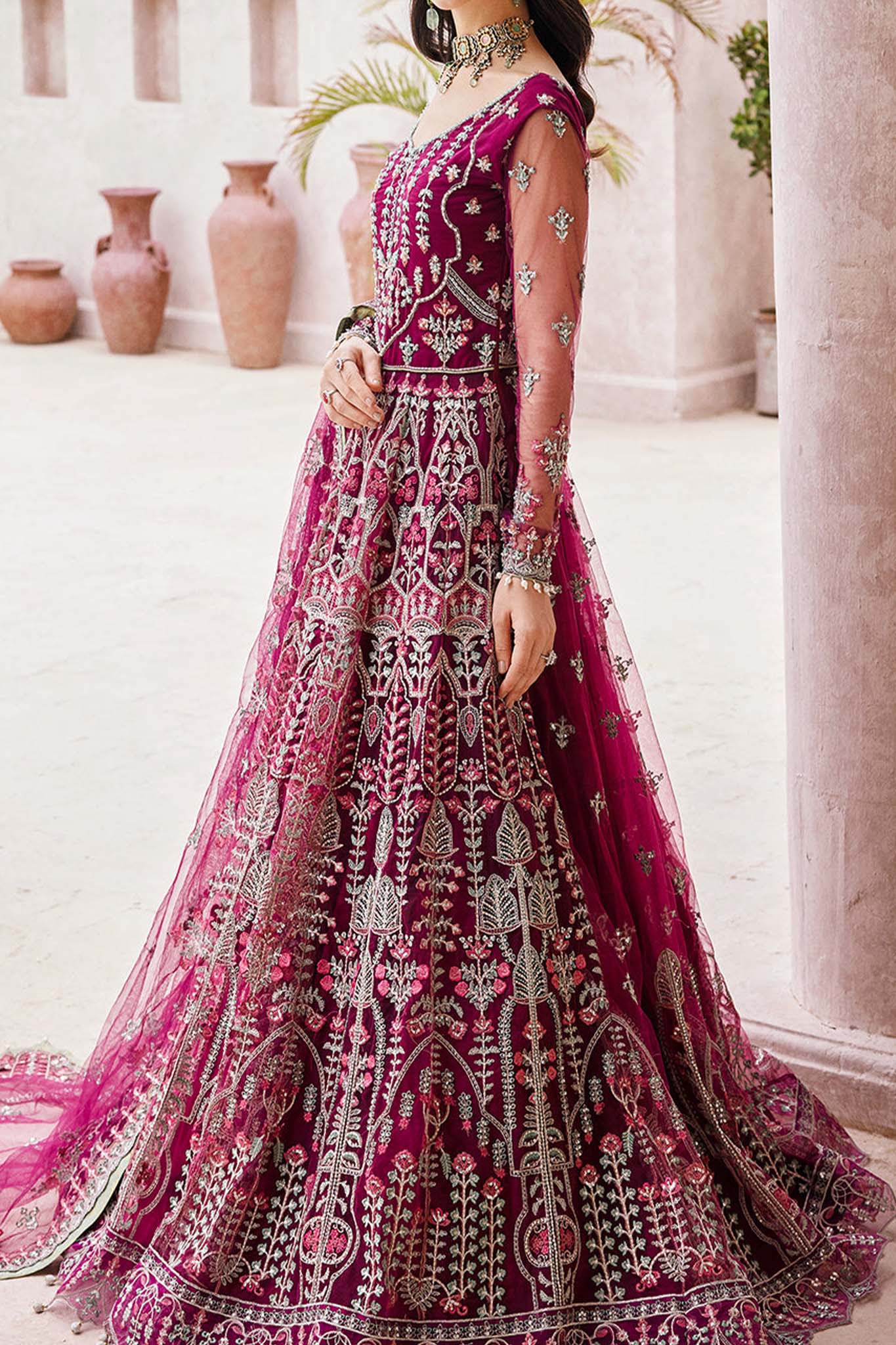 Mirha by Emaan Adeel Unstitched 3 Piece Wedding Collection'2023-MH-202