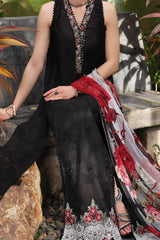Noor By Saadia Asad Unstitched 3 Piece Luxury Chikankari Lawn'2024-D-06-A