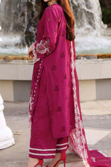 Elaf Unstitched 3 Piece Festive Chikankari Collection'2023-ECF-04-A