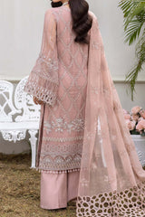 Shafaq by Flossie Unstitched 3 Piece Executive Chiffon Vol-07 Collection'2023-FE-704