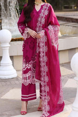 Elaf Unstitched 3 Piece Festive Chikankari Collection'2023-ECF-04-A