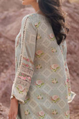 Elaf Unstitched 3 Piece Signature Emb Lawn Collection'2023-ESC-03-B