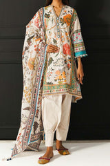 Mahay by Sana Safinaz Unstitched 2 Piece Summer Lawn Collection'2023-SSM-21-B