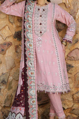Noor by Saadia Asad Unstitched 3 Piece Luxury Winter Shawl Collection'2023-D-03