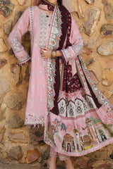 Noor by Saadia Asad Unstitched 3 Piece Luxury Winter Shawl Collection'2023-D-03