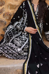 Noor by Saadia Asad Unstitched 3 Piece Luxury Winter Shawl Collection'2023-D-01