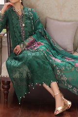 Noor By Saadia Asad Unstitched 3 Piece Luxury Chikankari Lawn'2024-D-04-A