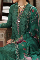 Noor By Saadia Asad Unstitched 3 Piece Luxury Chikankari Lawn'2024-D-04-A
