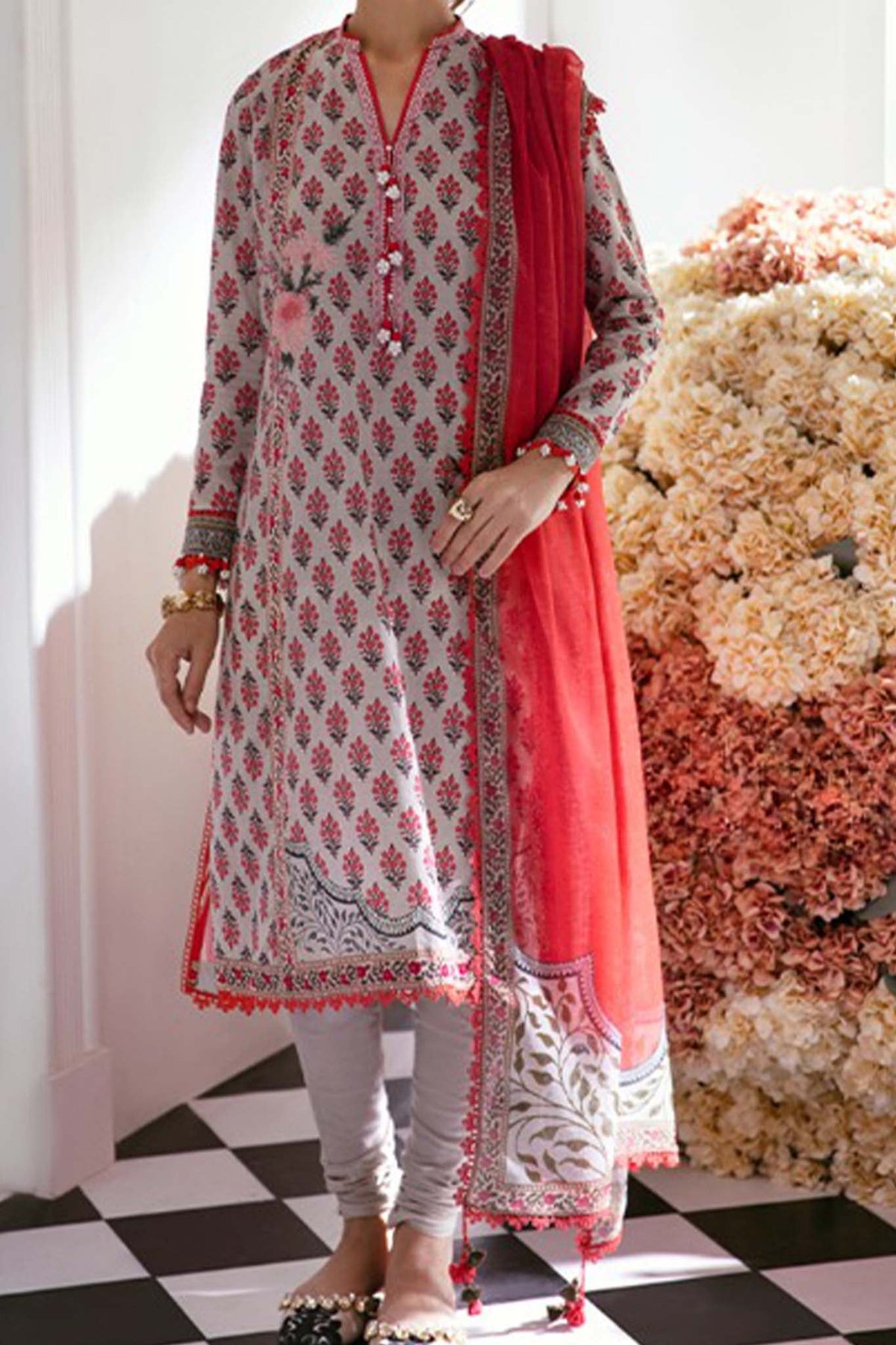Mahay by Sana Safinaz Unstitched 2 Piece Summer Lawn Collection'2023-SSM-17-B