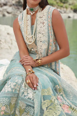 Crimson Unstitched 3 Piece Luxury Lawn Collection'2023-D-02-A-Chikkankari Affair