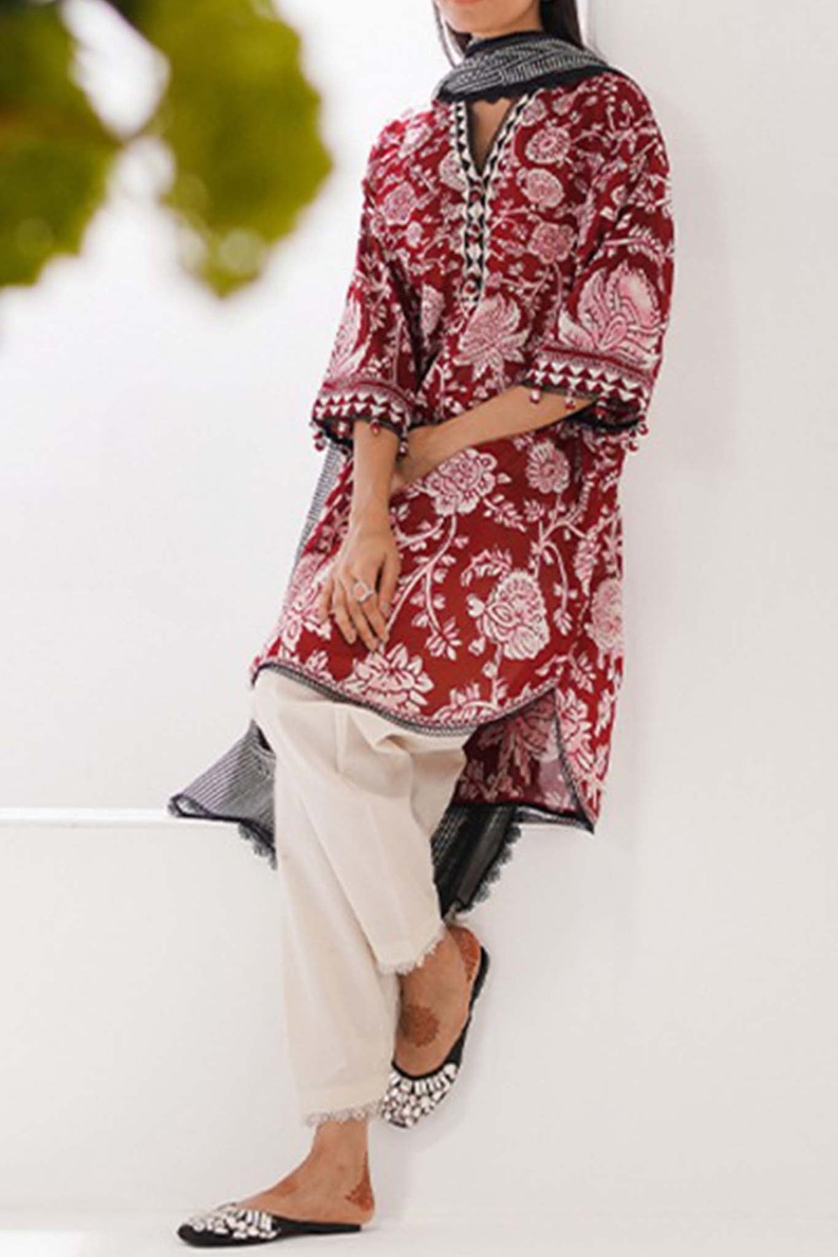 Mahay by Sana Safinaz Unstitched 2 Piece Summer Lawn Collection'2023-SSM-16-A
