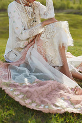 Crimson Unstitched 3 Piece Luxury Lawn Collection'2023-D-01-A-Summer in the Meadows