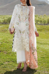 Crimson Unstitched 3 Piece Luxury Lawn Collection'2023-D-01-A-Summer in the Meadows