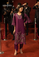 Asim Jofa Luxury Festive Drop 3 Ajllf-09 Embroidered Lawn Silk 2 Pcs