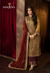 Festive Opulence By Asim Jofa Unstitched 3 Piece Formals Collection'2025-AJFO-07
