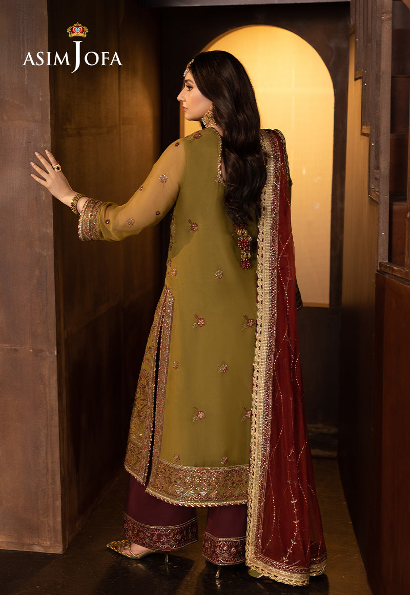 Festive Opulence By Asim Jofa Unstitched 3 Piece Formals Collection'2025-AJFO-07