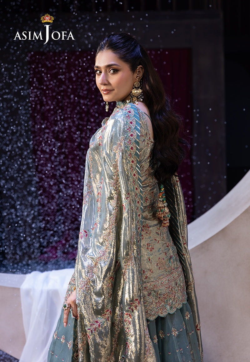 Festive Opulence By Asim Jofa Unstitched 3 Piece Formals Collection'2025-AJFO-14