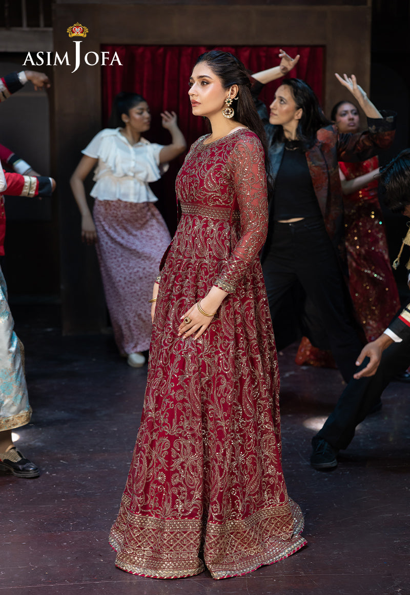 Festive Opulence By Asim Jofa Unstitched 3 Piece Formals Collection'2025-AJFO-13
