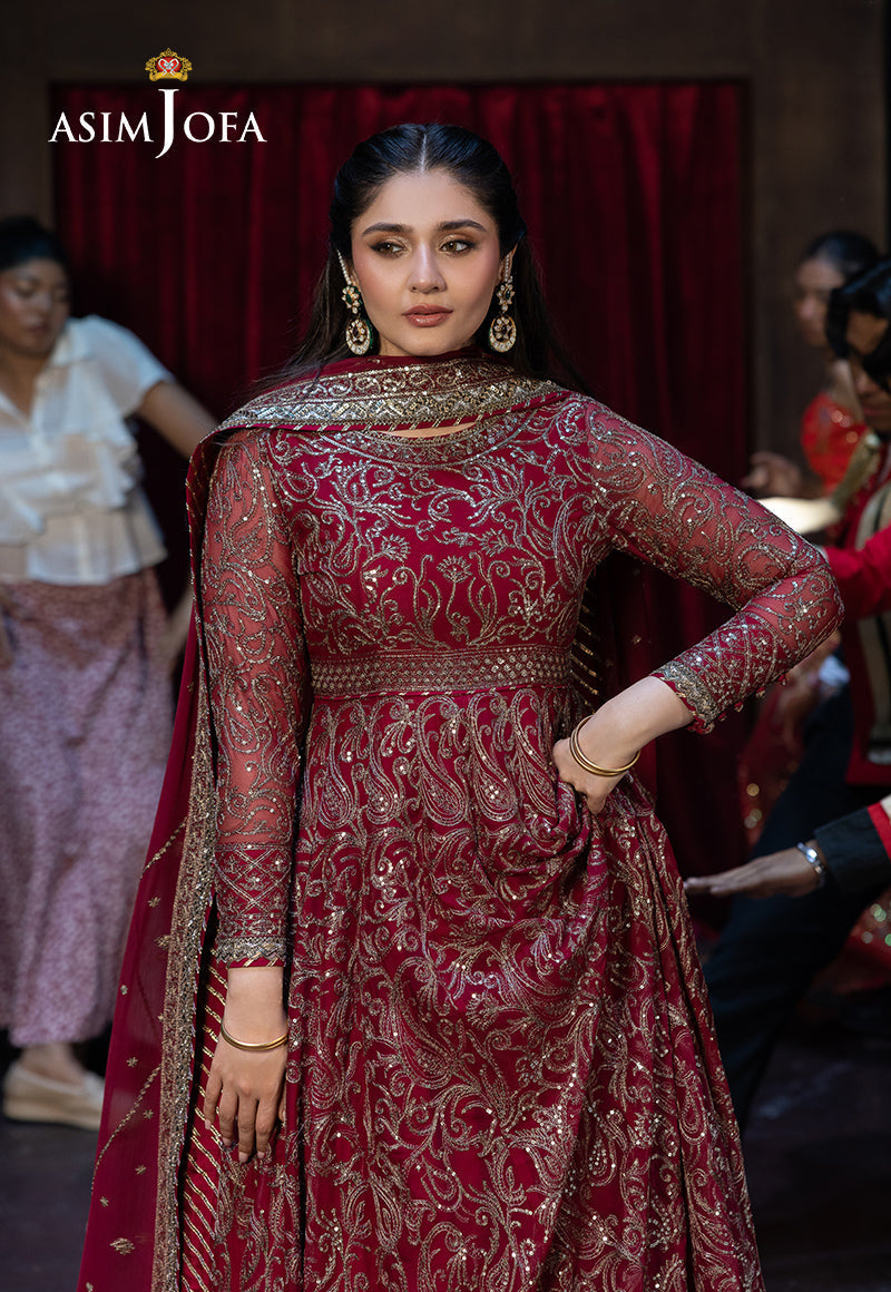 Festive Opulence By Asim Jofa Unstitched 3 Piece Formals Collection'2025-AJFO-13